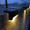 thumbnail image 3 of Luz LED Solar impermeable para escaleras, luz de paso para exteriores, jardín, pasillo, patio, terraza, barandilla, paisaje, 1/4/10/20 piezas, 3 of 4