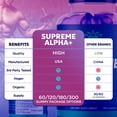 thumbnail image 4 of Supreme Alpha ACV Gummies Advanced Formula Vitamin Supplement SupremeAlpha 300 Gummies, 4 of 8