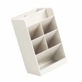 thumbnail image 1 of Modern Slanted Design Pen Holder Large Capacity 5 Compartments Pen Case for School and Office, 1 of 7