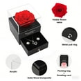 thumbnail image 5 of NICKSUN Preserved Rose with Necklace Heart I Love You in 100 Languages Birthday Gift for Her Mom Girlfriend Wife Grandma Romantic Anniversary Mother's Day Gift Box for Women, 5 of 16