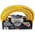 thumbnail image 2 of Power Zone ORP511735 Outdoor Extension Cord 100', Yellow, 2 of 2