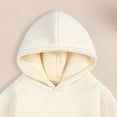 thumbnail image 5 of CAUYDY 3 6 9 12 18 Months Toddler Boys Fall Winter Clothes 2T 3T 4T 5T Baby Long Sleeve Top Joggers Pants 2PCS Cute Set Newborn Outfits Beige for Sizes 18-24 Months, 5 of 7