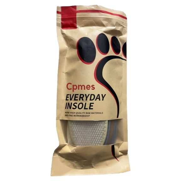 Cpmes Insoles, Sport Insoles for Men and Women- Triple Shock Absorption & Medium Arch Support, 2 pair