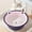 Purple, variant on Plastic Wash Tub Dishpan Basin and Foot Bath, Two colors Cute Bear Wash Basin, for Soaking Feet, Laundry Hand Wash Bucket, Dish Pans for Washing and Storage Cleaning Supplies