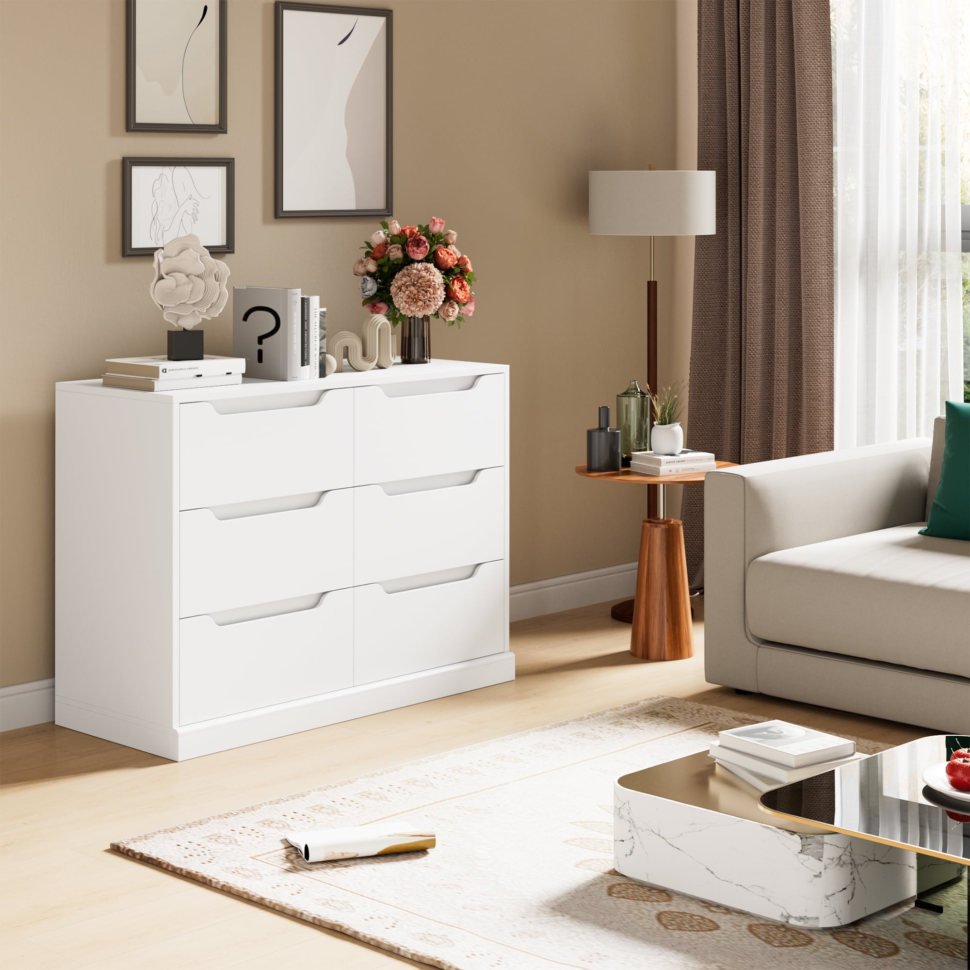 Hayman 6 drawer double dresser discount
