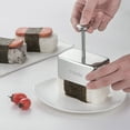Choxila Stainless Steel Musubi Mold, NonStick Sushi Maker, Rice Ball & Roll Shaper for DIY
