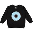 thumbnail image 2 of Inktastic Blue Donut with Sprinkles Toddler Sweatshirt, 2 of 4