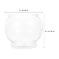 thumbnail image 2 of Hytrove Micro Landscape Fish Tank Transparent Round For Home Decor 1Set, 2 of 8