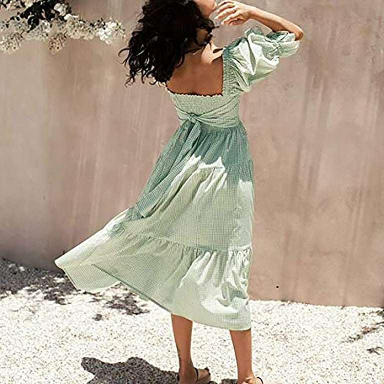 Mint wedding guest dress sale