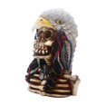 thumbnail image 2 of Escultura de ornamento de Halloween Sunnimix Estatua de resina de calavera, 2 of 8