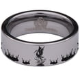 thumbnail image 2 of Heron Bird Tungsten Carbide Ring, 2 of 9