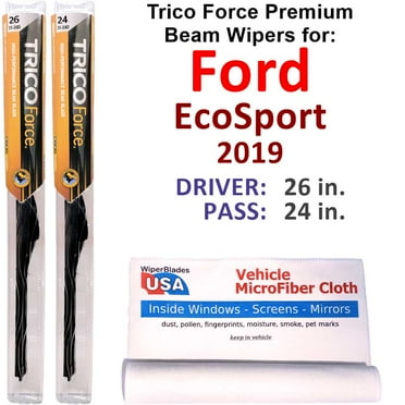2019 Ford EcoSport Performance Beam Wipers (Set of 2)