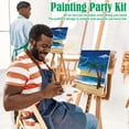 thumbnail image 3 of Set de lienzos VOCHIC Sip & Paint de Art Craft Kit, 20 x 25 cm, 3 of 7