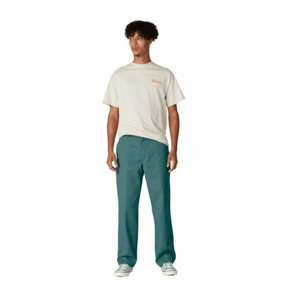 Dickies Skateboarding Regular Fit Twill Pants Lincoln Green 28Wx32L