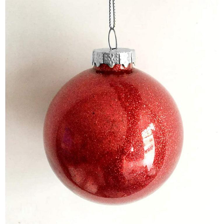 Clear Plastic Ball Ornament, 60mm