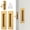 Satin Gold, variant on Pocket Door Handles and Edge Pull Set, 6 Inch 304 Stainless Steel Recessed Flush Hardware for Sliding Closet and Pocket Doors, 3 Pieces with Screws - Satin Gold