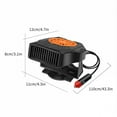 thumbnail image 3 of Bouanq Car Heater,2022 Upgrade Fast Heating Defrost Defogger,Fast Garage Heater for Indoor Use, Outlet Plug in Cigarette Lighte,24V Automobile Windscreen Fan for All Cars Portable Car Heater, 3 of 7