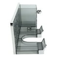 thumbnail image 1 of Hair Dryer Holder, Wall Mounted Stylish Water Ripple Convenient StorageBlow Dryer Holder for Hair Tools, 1 of 7