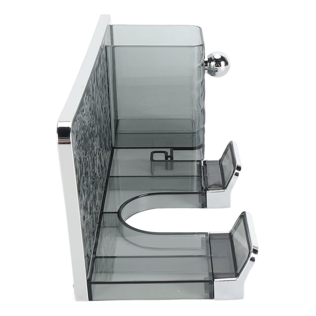 Hair Dryer Holder, Wall Mounted Stylish Water Ripple Convenient StorageBlow Dryer Holder for Hair Tools