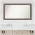 thumbnail image 5 of Amanti Art Custom Wall and Bathroom Mirror (29.25 x 49.25 in.), Country Barnwood Frame, 5 of 7