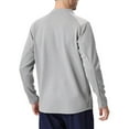 thumbnail image 3 of Qepwsc Men's 1/4 Zip Pullover Long Sleeve, Sun Protection Shirts, Stand Collar Active Golf Shirt Lightweight Tops for Running Fishing Sprort, 3 of 4