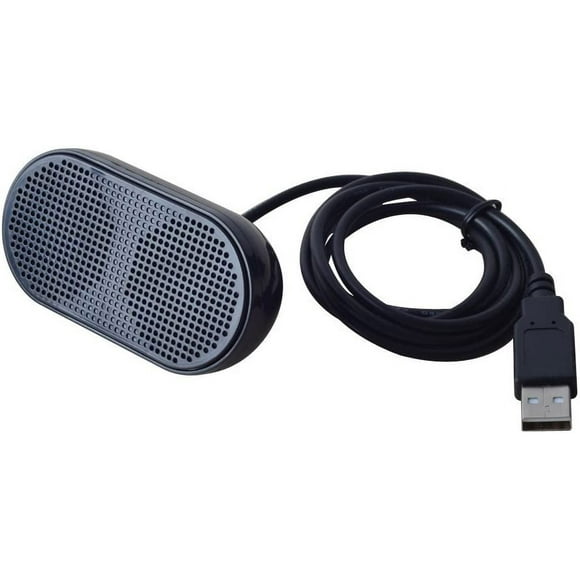USB Mini Speaker Computer Speaker Powered Stereo Multimedia Speaker for Notebook Laptop PC(Black)