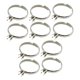 thumbnail image 1 of 10 Piezas De Anillos De Garra En Para Hacer Joyas, Componentes Para , Soporte Para De 10 Mm, 1 of 8