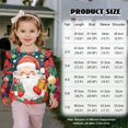 thumbnail image 2 of DISNIMO Toddler Christmas Sweatshirt Girls Santa Claus Printed T-Shirts Long Sleeve Pullover Tops Crewneck Sweater Tops for Fall Winter 1-2 Years, 2 of 7