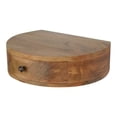 thumbnail image 4 of Meubles Artisanaux Bois Massif Mural Table de Chevet Arrondi, 4 of 7