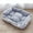 Grey L, variant on Cat Beds for Indoor Outdoor Small Dog Bed Self Warming Cat Beds Mat Warm Pet Pad Portable Cat Dog Mattress for Medium Small Pets Yellow L