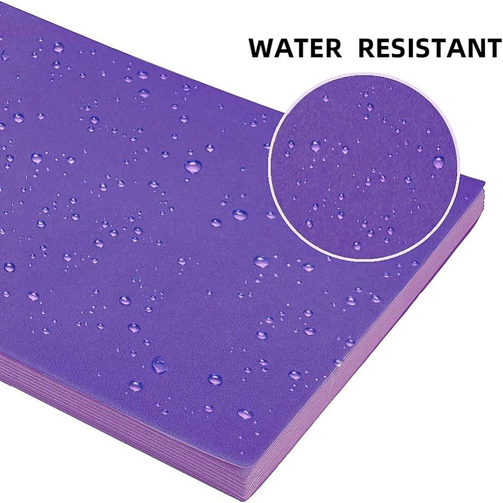 20 pc Jewelry Flocking Cloth Polyester Self-adhesive Fabric Rectangle Blue Violet 29.5x20x0.07cmDIY