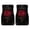 🍒 Black_New#2036, variant on Universal Car Floor Mats Set | Stain Resistant Non-Slip Carpet | Front Seat 2-Pack, Rose Pattern, Polyester, Easy Clean, 68x44cm | Durable Vehicle Interior Protection