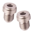 thumbnail image 3 of 2x Plata Adaptador de Soldadura Recta, Accesorios de Conector CNC Mecanizado de de, 3 of 9
