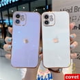 thumbnail image 2 of COVET Carcasas Funda Protectora De Silicona Galvanizada Funda Case Carcasa Para iPhone 11 12 13 14 Pro Max Xr X Xs Max 7 8 Plus SE 2020, 2 of 4