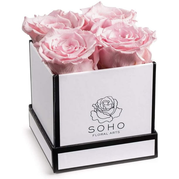 Soho Floral Arts Roses in A Box Real Roses Last A Year Or More