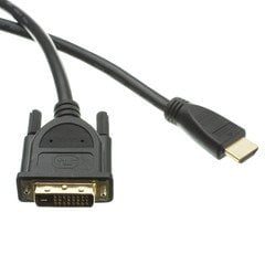 Dealsjungle HDMI to DVI Cable, HDMI Male to DVI Male, CL2 rated, 3