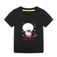 thumbnail image 3 of Hello Kitty nueva ropa de verano para niños, camiseta de moda con dibujos animados para niñas, camiseta interior de algodón informal para bebés, manga corta, 3 of 4