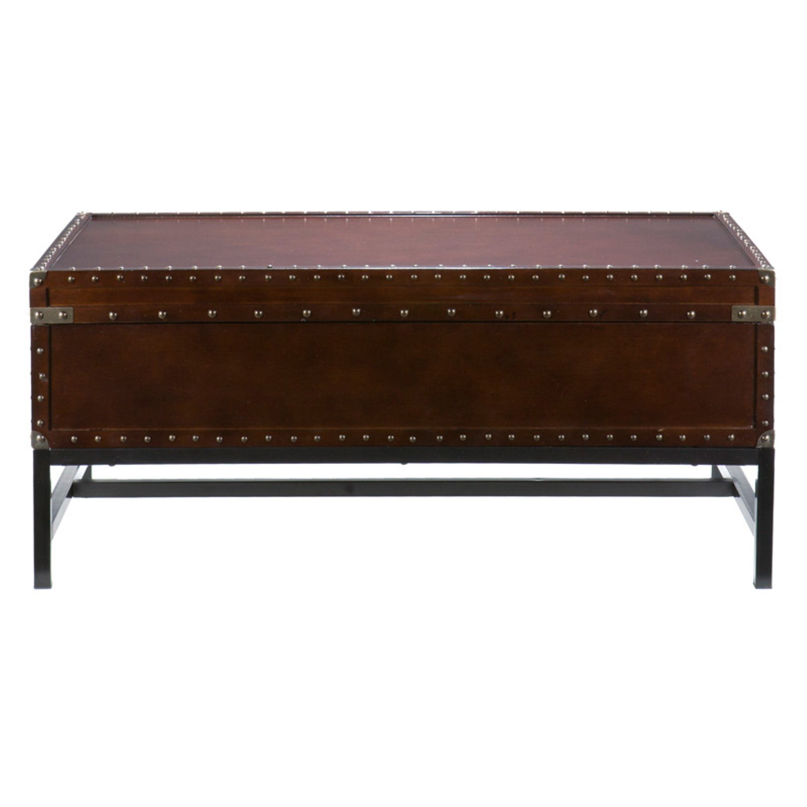SEI Furniture Voyager Storage Coffee Table in Espresso - image 2 of 5