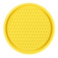 thumbnail image 1 of Portavasos para Coche, 4 Piezas Portavasos Antideslizantes Universales Adornos Incorporados, Accesorios para Interiores de Coche, Amarillo, 1 of 5