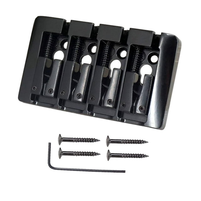 4 String Bass Guitar Bridge Hardtail Bridge A for Electric Guitars Musical
