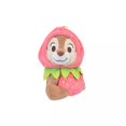 thumbnail image 3 of Muñeco de peluche original de Shanghai Disney 2024 con forma de corazón rosa y fresa, de Minnie, Chip y Dale, Marie Cat, lindo colgante, 3 of 5