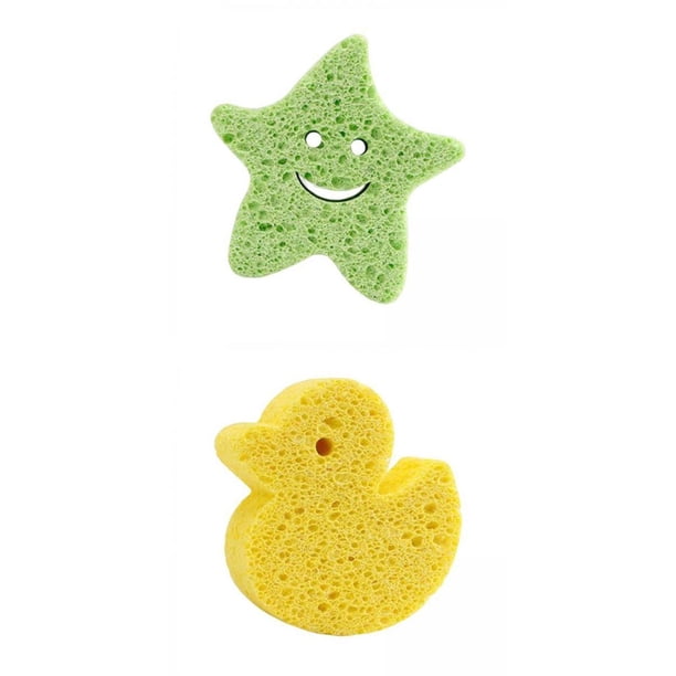 Juguetes de baño,Esponja de baño Toalla de baño de dibujos animados para Baño,Esponja de baño Depurador corporal Esponja de ducha,Accesorios de baño con dispensador Yuyangstore Juguetes de baño