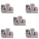 thumbnail image 1 of Moyic Juego de bolas de hilo antibolitas de 50g y 20g, Kit de hilo de ganchillo para tejer, manta, accesorio de costura tejido a mano, gris claro Type2 NO2 Moyic CBP185094, 1 of 4