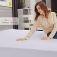 thumbnail image 3 of Hotel Quality Fitted Sheet Deep Pocket Breathable Soft Elastic Mattress Sheets, 3 of 15