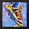 thumbnail image 2 of Stephen Chambers 15x15 Black Modern Wood Framed Wall Art Titled - Air Jordan 20, 2 of 6