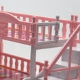 thumbnail image 2 of Juego De Literas Para Casa De Muñecas, Estilo Europeo, Fácil De Montar, Cama Para Casa De Muñecas En Miniatura, Simulación Divertida, Duradera Para Muebles De Casa De Muñecas, 2 of 8