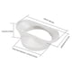 thumbnail image 5 of Conector De Tubo De Aire Acondicionado Tubo De Escape Interfaz De Boca Plana Placa De Manguera De Aire Acondicionado Kit De Ventana De Aire Acondicionado Para Manguera De Escape De Aire Acondicionado Noticed HA014442-00, 5 of 6