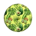 thumbnail image 2 of Bingfone Kiwi And Avocado Spare Tire Cover Weatherproof Universal Wheel Protectors For Rv Camper Travel Trailer Suv Truck 16 Inch, 2 of 9