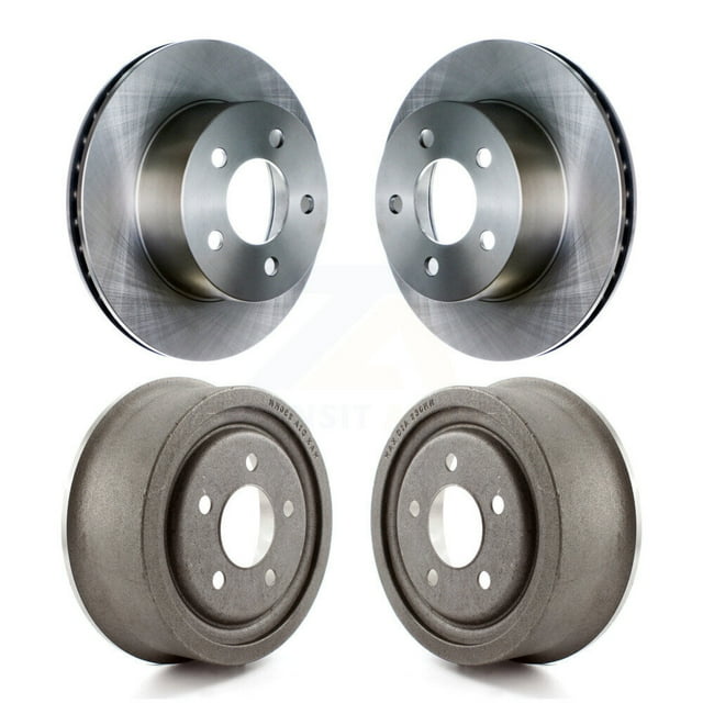 CMX Front Rear Disc Brake Rotors Drums Kit for Car Jeep Wrangler Cherokee Comanche Wagoneer TJ K8-102024
