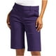 thumbnail image 1 of Mujeres Pantalones Cortos con Bolsillos Moda Verano Casual Sargamán Color Sólido Medio Pantalones Cortos, Poliéster Spandex, 1 of 9